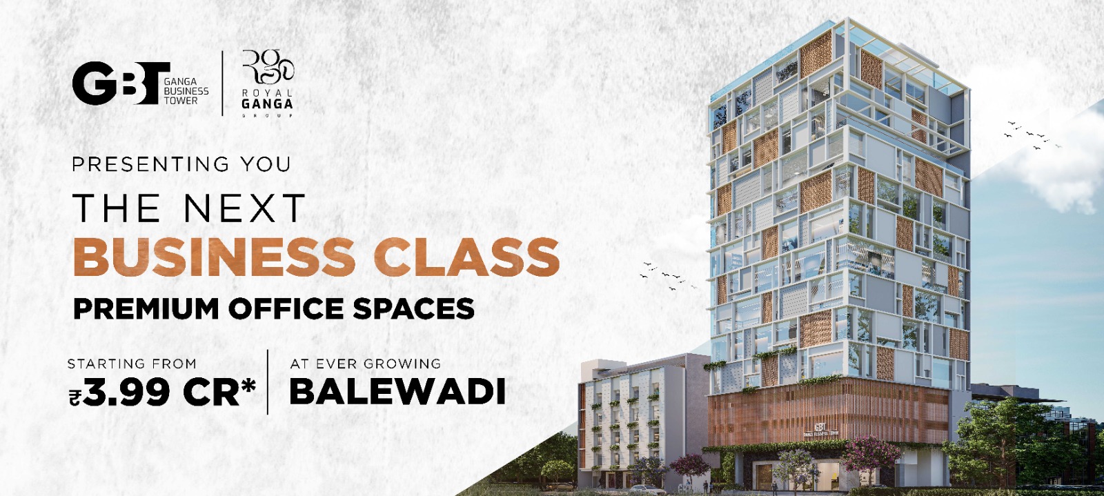 Ganga Business Tower – Premium Office Spaces at Balewadi